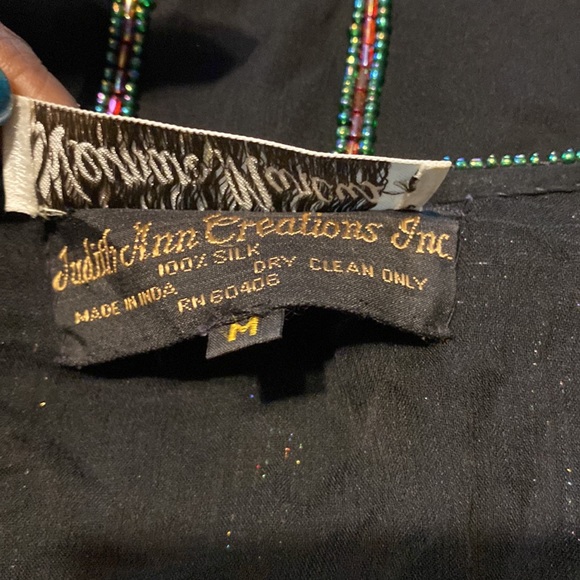 🩷 410. judith ann creations beaded top m - Picture 5 of 5